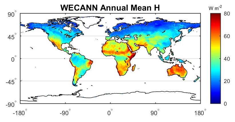 WECANN Annual Mean H image